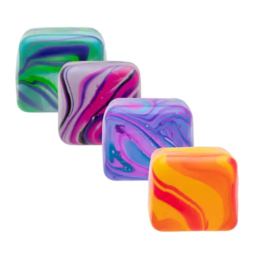 Дитяча іграшка антистрес "Космічний кубик" NeeDoh SWNCBND(Violet) - фото 2