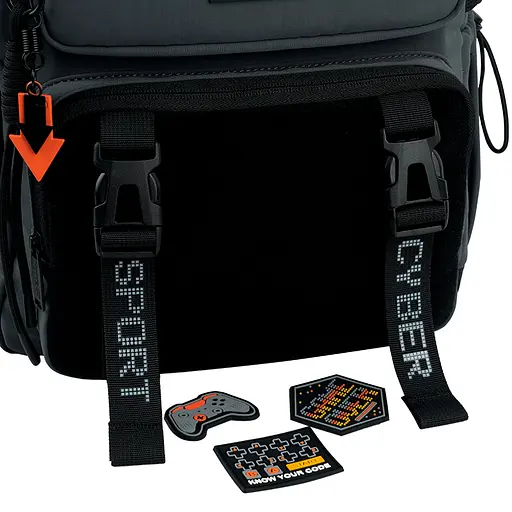 Рюкзак Kite Education 1022 Game Zone Серый (K26-1022M-3) - фото 20