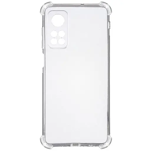 TPU чохол GETMAN Ease logo посилені кути Full Camera для Xiaomi Mi 10T / Mi 10T Pro Безбарвний (прозорий) - фото 4