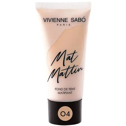 Тональный крем для лица Vivienne Sabo Mat Mattin тон 04, 25 мл  - фото 1