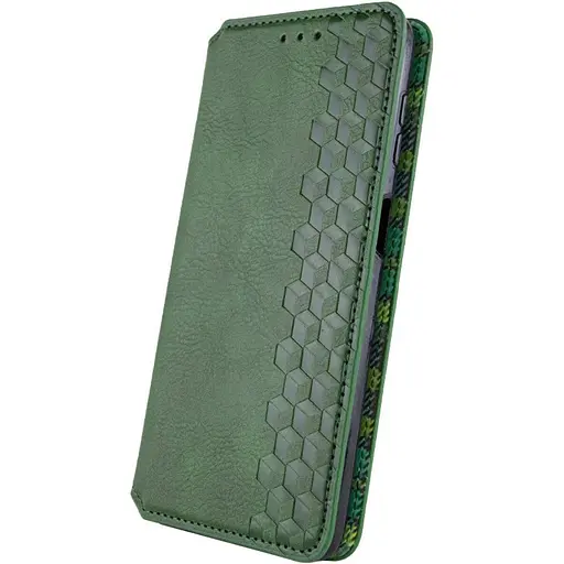 Чохол-книжка для телефону Rubic Leather Case для Redmi Note 13 4G Green (131919) - фото 2