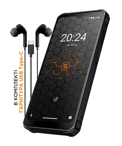 Смартфон Sigma X-treme PQ56 6/128Gb Black UA UCRF - фото 3