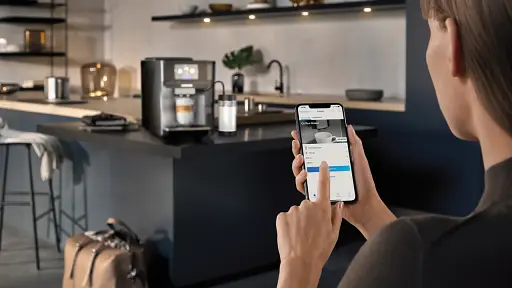 Полностью автоматическая кофеварка EQ700 Classic Inox Silver Metallic Metallic - фото 4