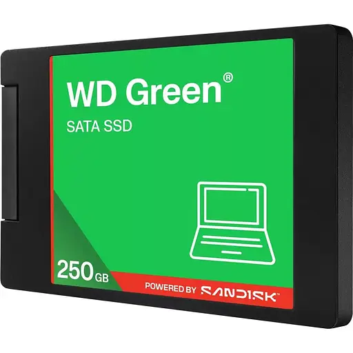 Накопичувач SSD Western Digital Sata 2.5 250GB Green 545MB/S (WDS250G5G0A) - фото 2