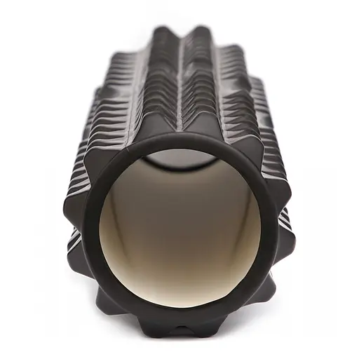 Массажный ролик Cornix EVA 45 x 14 см (валик, роллер) XR-0334 Black - фото 5