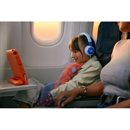 Наушники с микрофоном JBL Junior 320 Blue (JBLJR320BLU) - фото 9