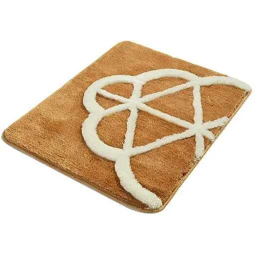 Килимок для ванної Chilai Home Sofya karamel 50 x 60