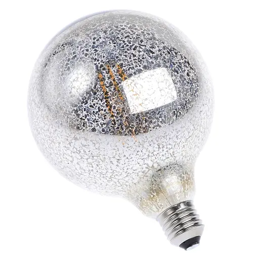 Лампа Brille світлодіодна LED 6W E27 COG WW G125 CH 32-368 220 В - фото 3