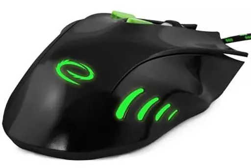 Мышь Esperanza MX401 Hawk USB Black-Green (EGM401KG) - фото 3