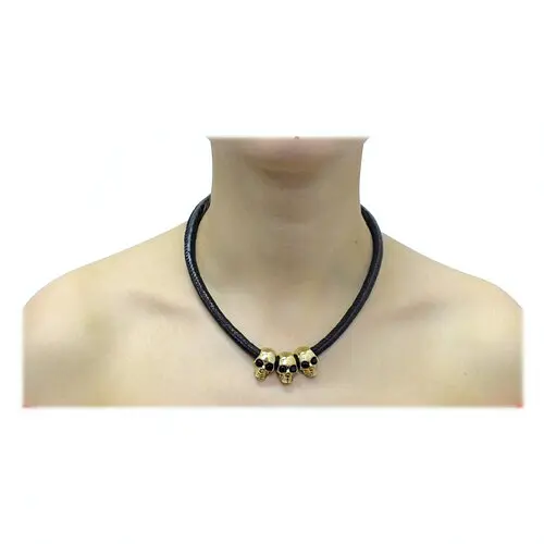 Шнурок Чокер Черепа - фото 2