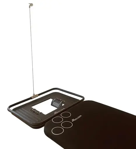 Гладильная доска Rolser K-TRES Black Tube 120х38 см Lido-Blanco/Negro (K03016-2064) - фото 3