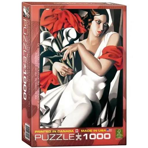Пазл EuroGraphics Портрет Іри Тамара Лемпіцька 1000 ел. (6000-1205) - фото 1