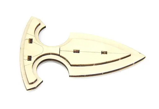 Дерев'яний конструктор "Прихований клинок" 9 деталей - фото 4