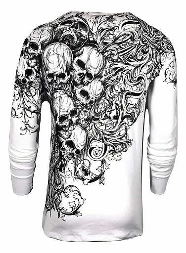 Футболка с длинным рукавом Xtreme Couture by Affliction Men's Thermal Shirt Accuser 3XL - фото 2
