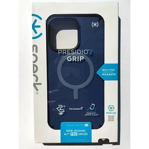 Оригінальний протиударний чохол Speck Presidio2 Grip Magsafe для iPhone 14 Pro (6.1") Blue (150146-9974) - фото 3