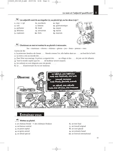 Les 500 Exercices de Grammaire Livre d'eleve A2 + corriges - фото 11