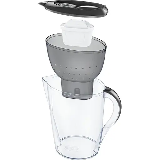 Фильтр-кувшин Brita Marella Memo MXPro 2.4л Grafite + 3 картрижда (1052796) [150421] - фото 2