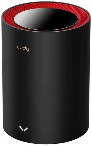 MESH-система Cudy Mesh-система WiFi 6 2.5G M3000 Black (1-Pack) дводіапазонний (73-00519) - фото 1