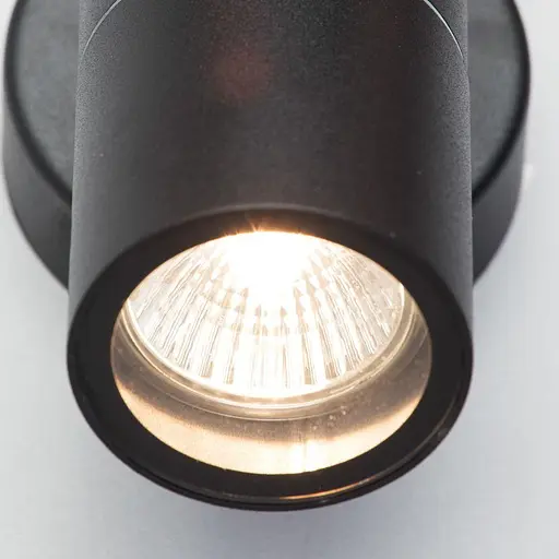 Регулируемый наружный настенный светильник Kenn черный 2 шт. - фото 2