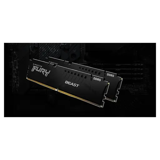 Память для ПК Kingston DDR5 64 ГБ KIT (32 ГБ x 2) 6000 FURY Beast EXPO - фото 4