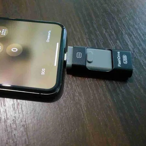 Флешка OTG Lightning Sirius Electronics 256GB, для iPhone/iPad, 3 в 1 - фото 3