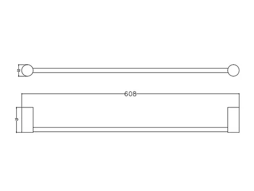 Полотенцедержатель ASIGNATURA Delight 75608800 - фото 2
