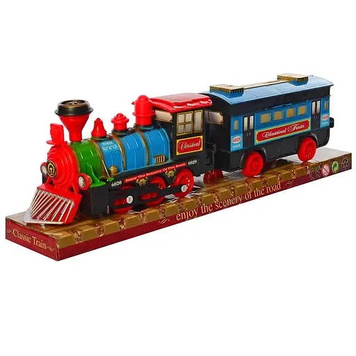 Паровозик инерционный, локомотив, вагон (В ассортименте)