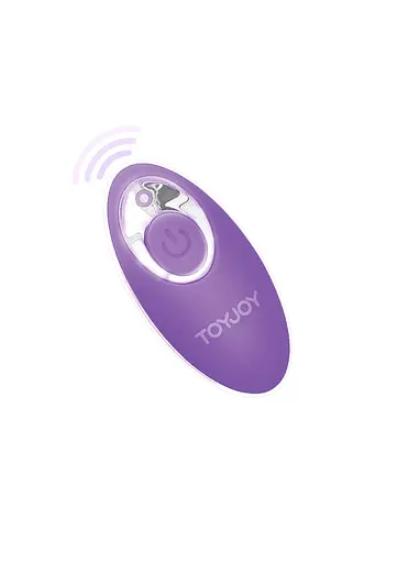Віброяйце Toy Joy Make My Orgasm Eggsplode 8.9 см фіолетовий - фото 3