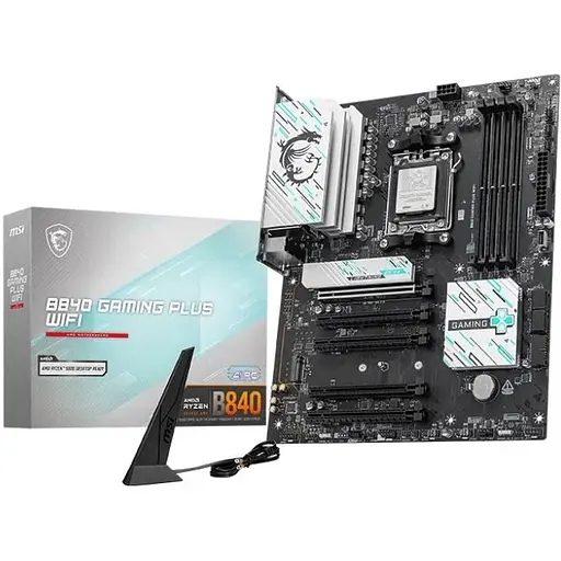 Материнська плата MSI B840 Gaming Plus WiFi Socket AM5 - фото 2