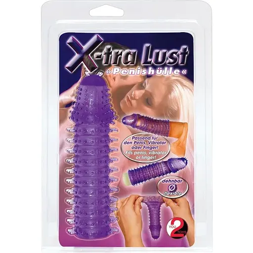 Насадка на пенис You2Toys X-tra Lust Penishulle 14.5 см фиолетовый