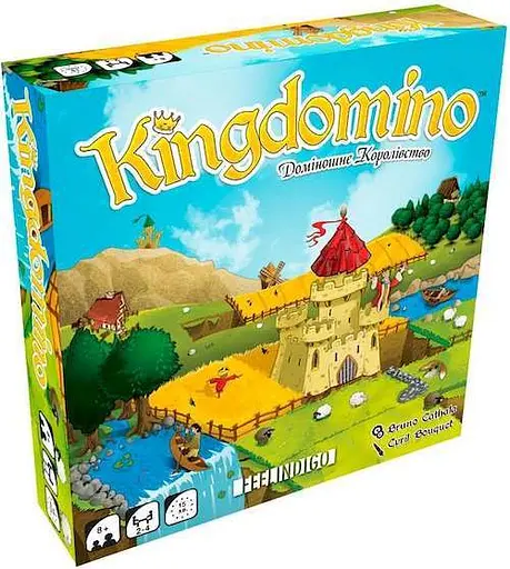 Настільна гра Feelindigo Kingdomino. Доміношне королівство (укр.) (FI17009)