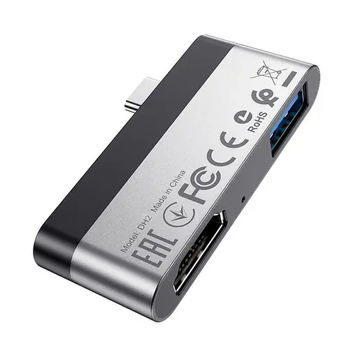 Переходник USB Hub Borofone DH2 - фото 5