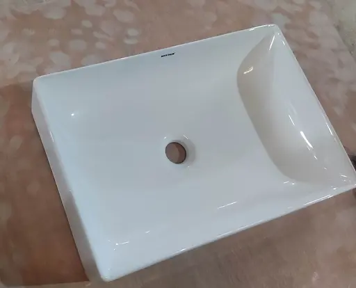 Умивальник накладний Mixxus Premium Quadro-0104 500x350x120 мм MP6515, Білий - фото 6