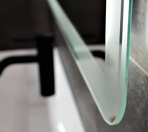 Дзеркало Dusel DE-M3051 75x100CM збільшувальна лінза + сенсорне включення + підігрів+ годинник / температура, Білий - фото 6