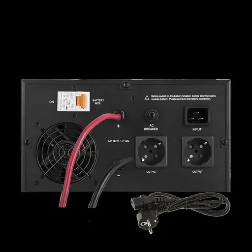 ДБЖ з правильною синусоїдою LogicPower 12V LPE-B-PSW-1500VA+ 1000 Вт 1-40A - фото 4