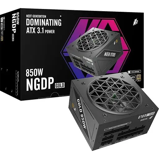 Блок живлення 1stPlayer HA-850BA4 Black (NGDP-GLD-850-BK) [140497] - фото 8