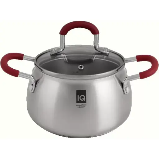 Каструля IQ Be Royal з кришкою 18 см 2.1 л  (IQ-2051-18) - фото 2
