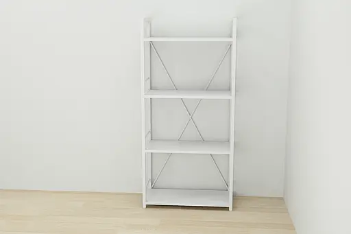 Етажерка 4/60 Ferrum-decor Серії Коннект 120x60x28 білий ДСП Білий 16мм (FRD-104242) - фото 2