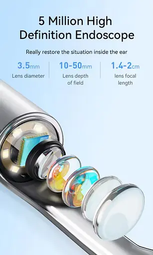 Бездротовий очисник вушної сірки з камерою, безпечний ендоскоп для видалення вушної сірки з камерою - фото 8