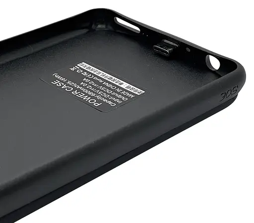 Чохол-акумулятор XON PowerCase для Xiaomi Redmi Note 11S 6800 mAh Чорний (PCBS3411268B 2902) - фото 9
