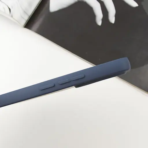 Чехол Silicone Cover Lakshmi Full Camera (AA) with logo для Xiaomi Redmi Note 13 5G Синий / Midnight blue - фото 4