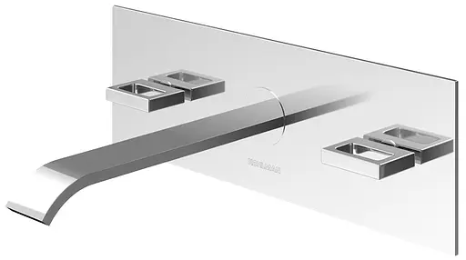 Смеситель для умывальника Kohlman Nexen-S chrome + BOX скрытого монтажа SQW198U Хром - фото 1