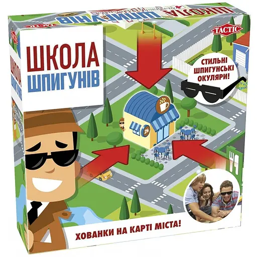 Настольная игра Tactic Школа шпионов (укр.) (56263) - фото 1