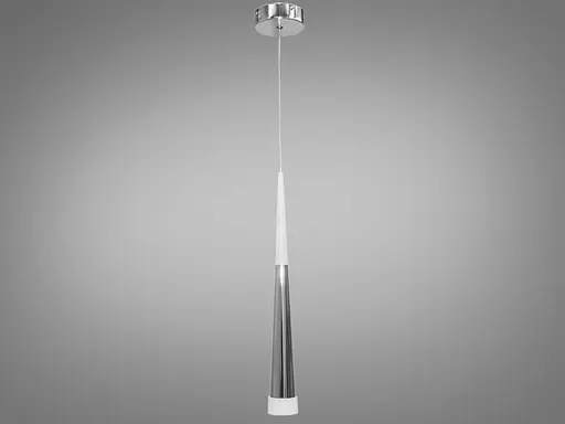 Сучасна світлодіодна люстра Diasha потужністю 5W колір-хром - фото 1