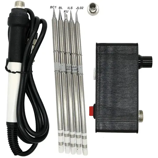 Паяльна станція Quicko T12-942 (жала ILS, KU, JL02, BL, BC1)