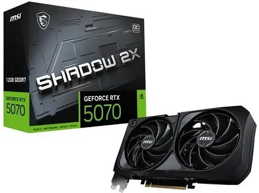 Відеокарта MSI GeForce RTX 5070 12G SHADOW 2X OC (912-V532-005) - фото 4