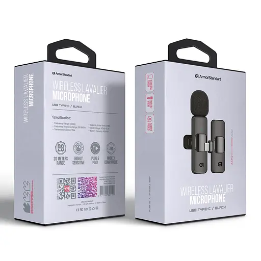 Мікрофон Armorstandart ASM2 USB Type-C Black (ARM80110) - фото 2