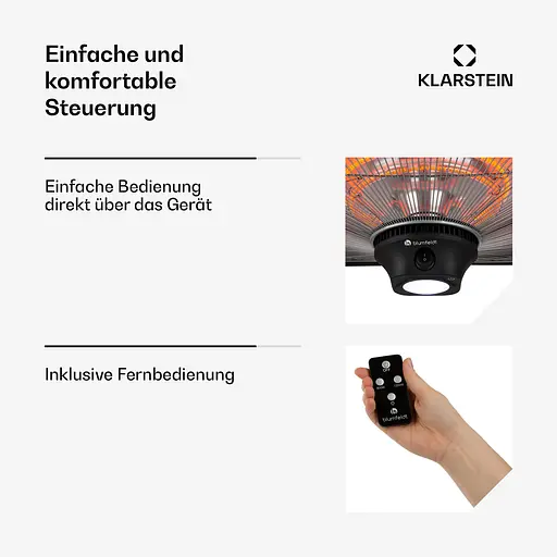 Інфрачервоний обігрівач Blumfeldt Heat Square 15 м² (10032565) - фото 4