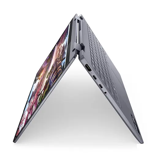 Ноутбук Lenovo IdeaPad 5 14IAL10 2-в-1, (83KT002BRM), AMD Ryzen AI 7350 до 5 ГГц, 14" WUXGA, 16 ГБ, 1 ТБ, графіка AMD Radeon 860M, FreeDOS, Luna Gray - фото 10