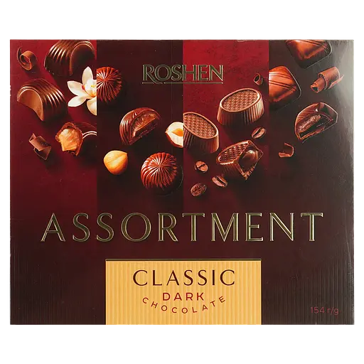 Набір: ром Bacardi Spiced 40% 0.7 л + дріп кава Idealist Coffee & Co. Твій Мікс 84 г + цукерки Roshen Assortment Сlassic чорний шоколад 154 г  - фото 4